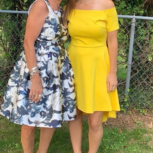 White high low dress - Picture 3 of 3